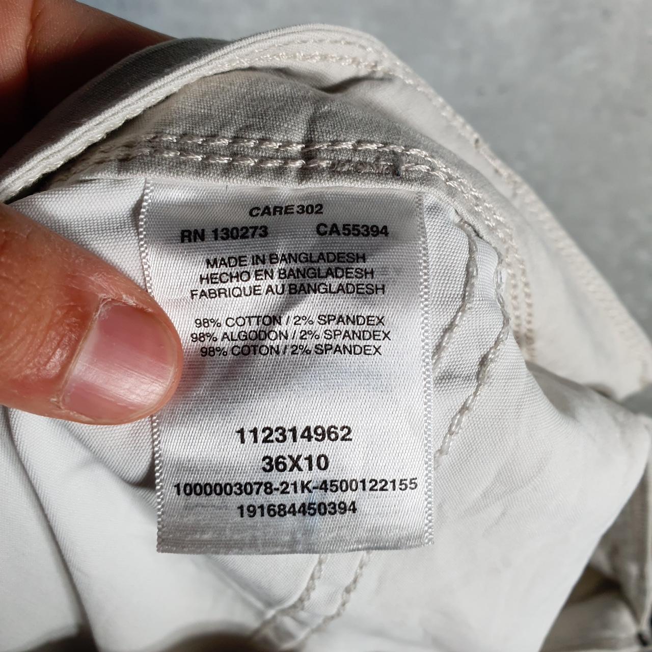 Vintage Wrangler Chino Shorts Jorts Cargo Men’s W36 Beige Baggy Cotton A4433