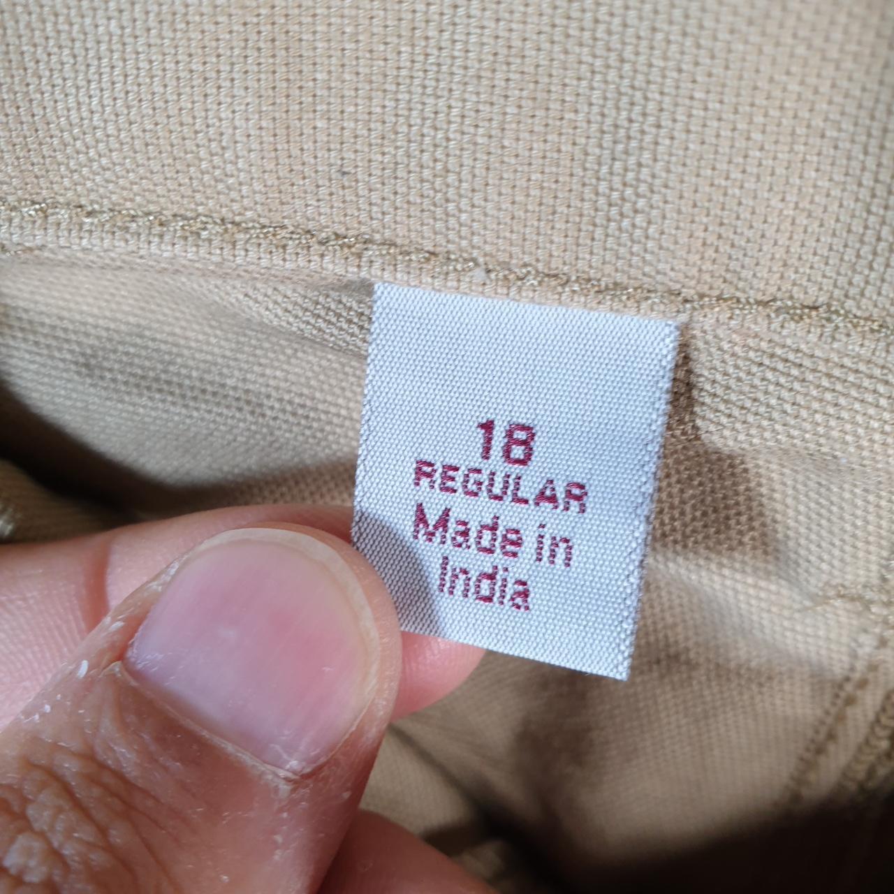 Vintage Carhartt Carpenter Trousers Womens W38 L32 Brown Original Fit Workwear