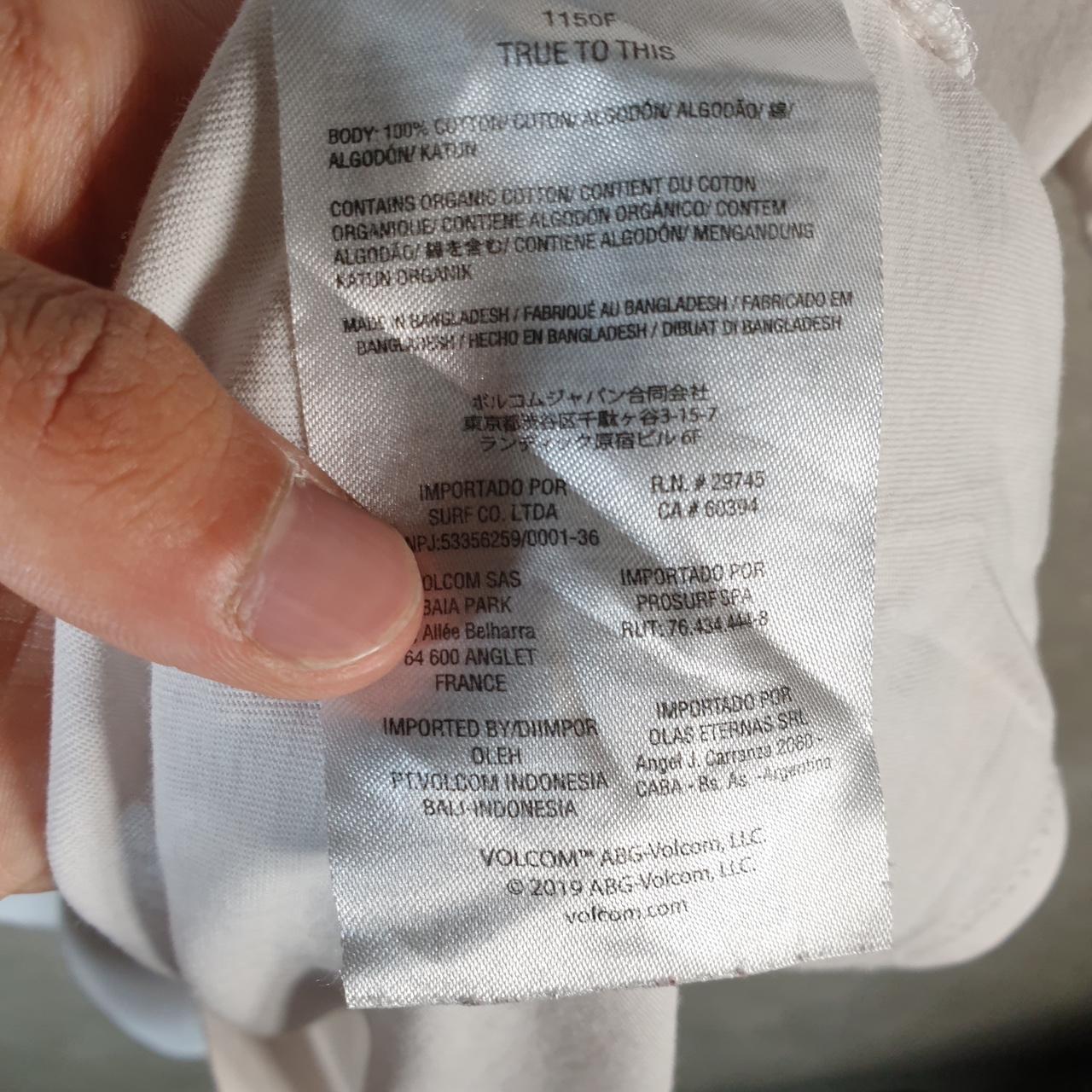 Vintage Volcom Stone Y2K T Shirt Men’s Medium White Casual Sports Logo Athletic