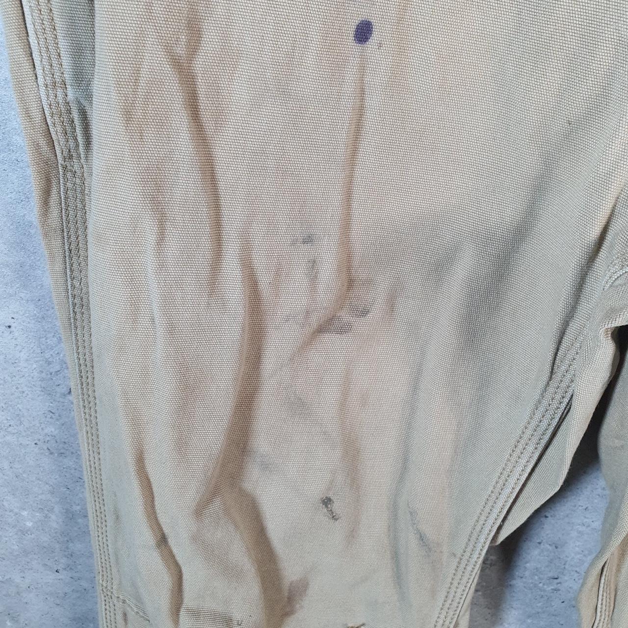 Vintage Carhartt Carpenter Trousers Mens W32 L32 Brown Straight Fit Workwear