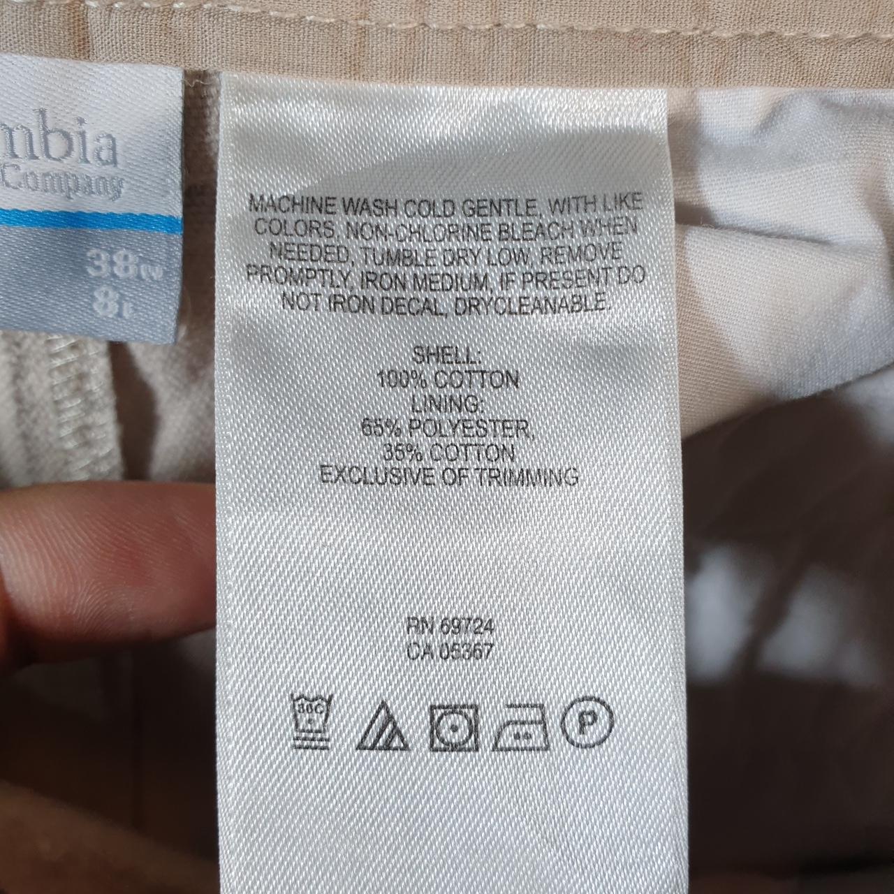 Vintage Columbia Carpenter Shorts Jorts Cargo Men’s W38 Brown Athletic Hiking Baggy