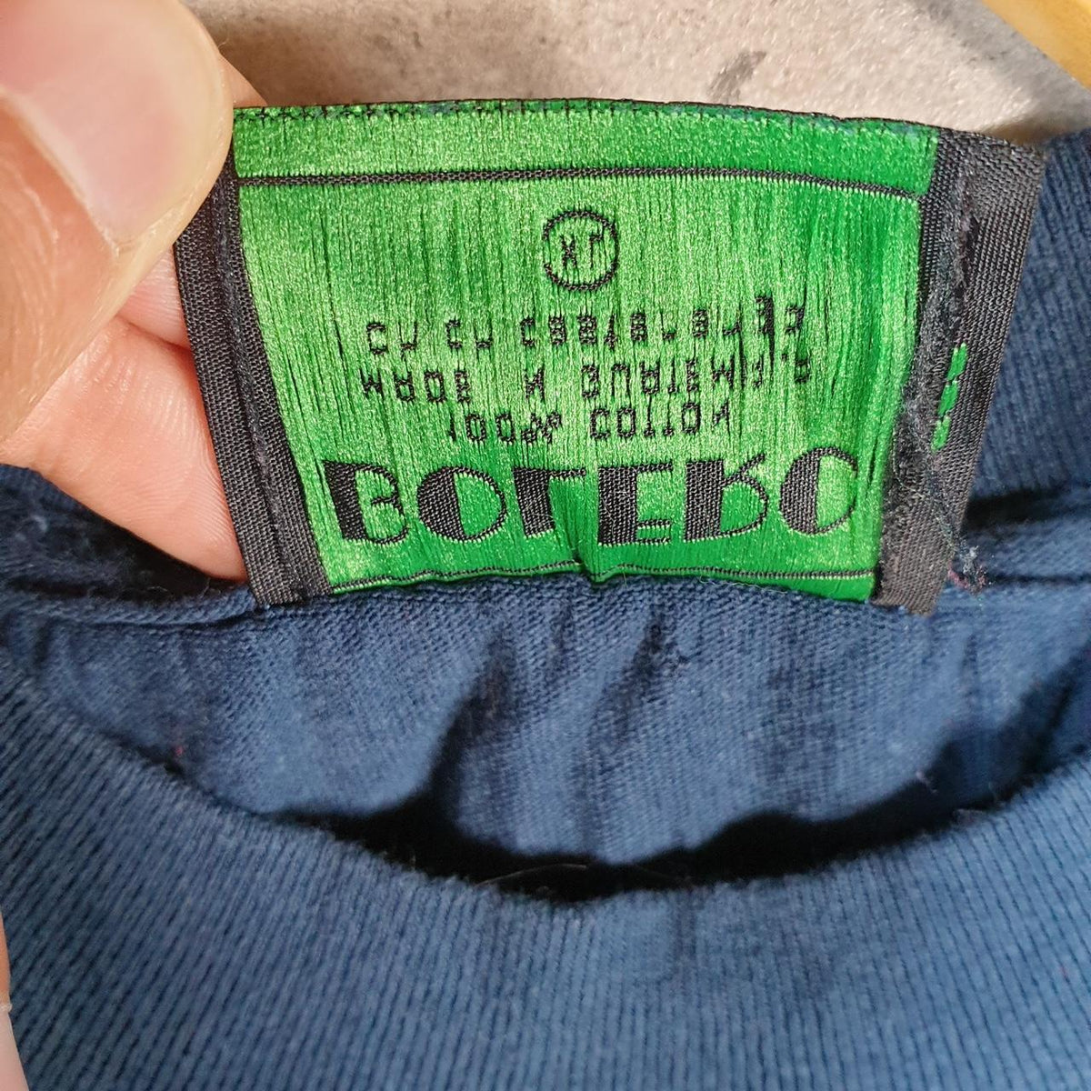 Vintage Bolero Sea Shells Graphic Embroidered 90s USA Single Stitch T Shirt Men’s XL Blue