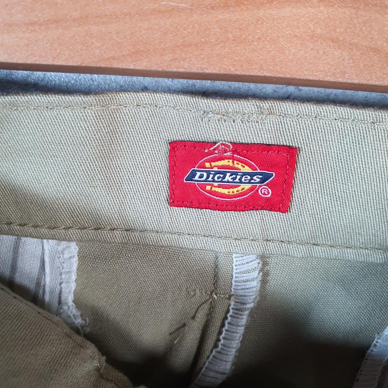 Vintage Dickies Baggy Chino Shorts Jorts Cargo Womens W28 Brown Classic Fit