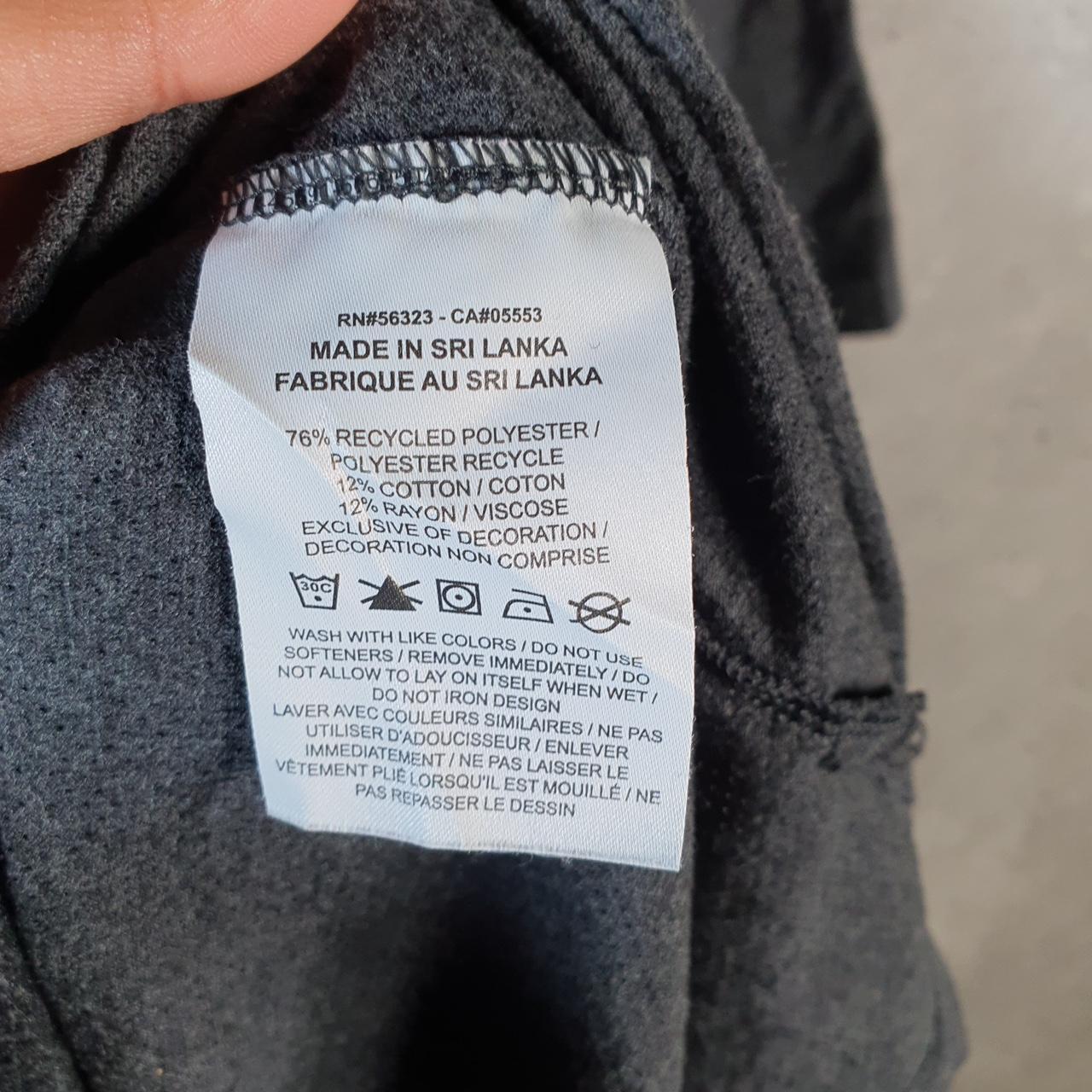 Vintage Nike Dri Fit T Shirt Men’s 2XL Grey Single Swoosh Logo Athletic Big Fish Vintage