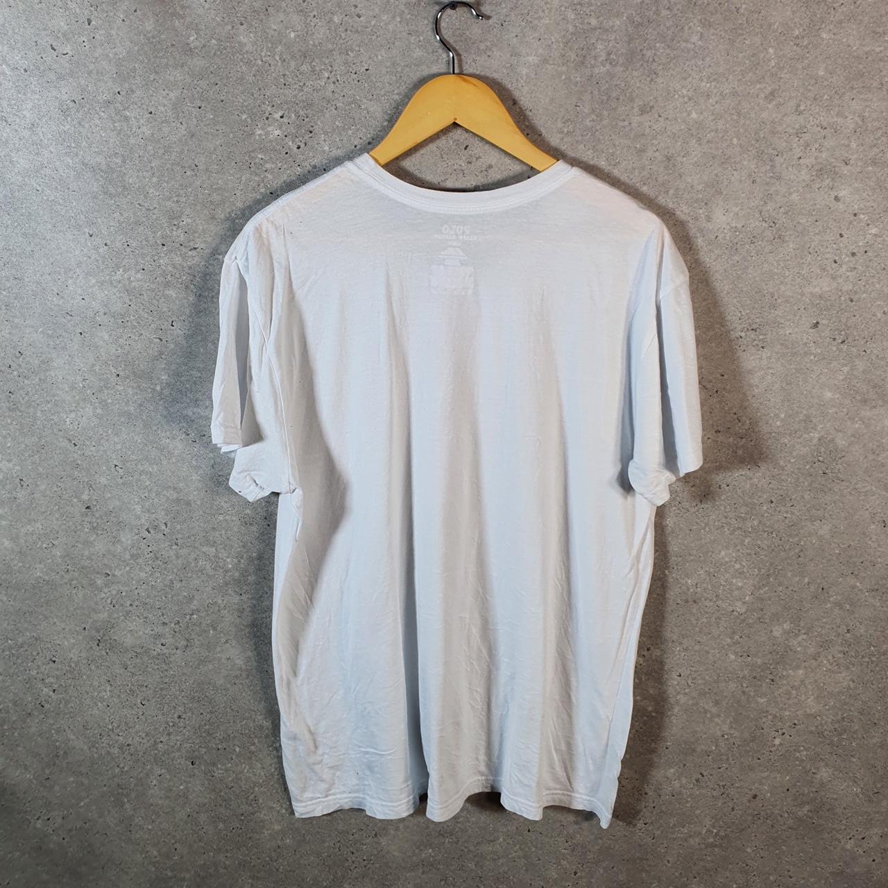 Vintage Ralph Lauren Polo T Shirt Men’s Large White Embroidered Pony Classic Fit C9104