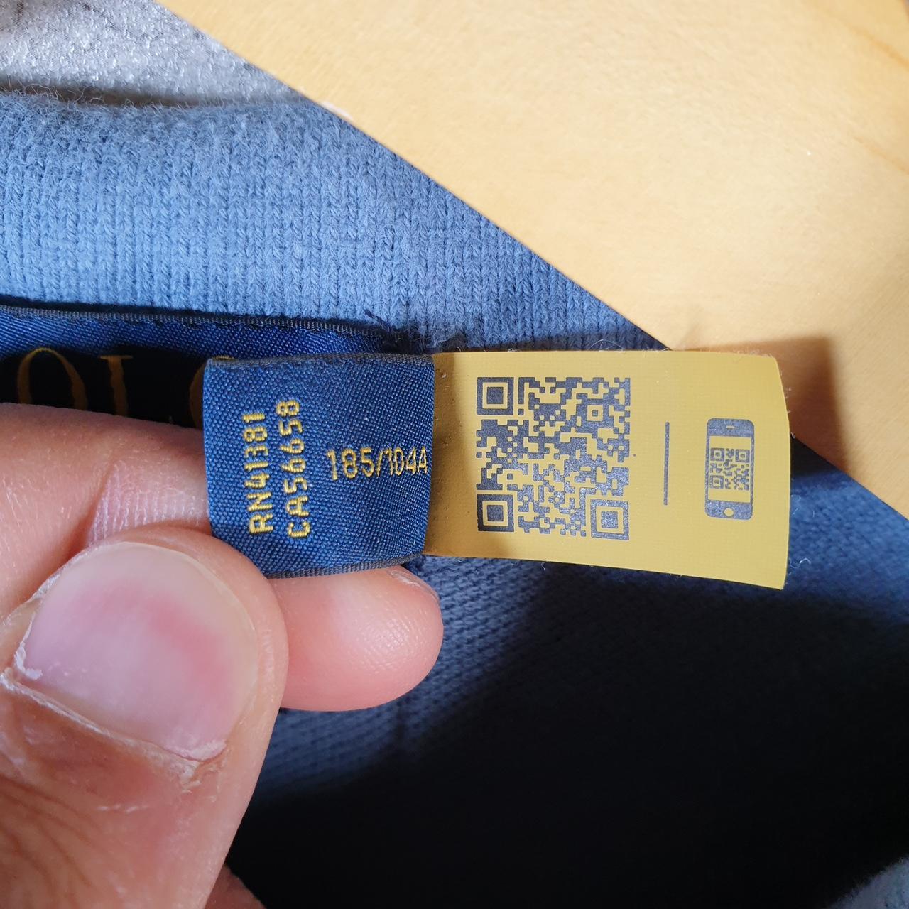 Vintage Ralph Lauren Polo Shirt Men’s XL Blue Custom Slim Fit Embroidered Pony