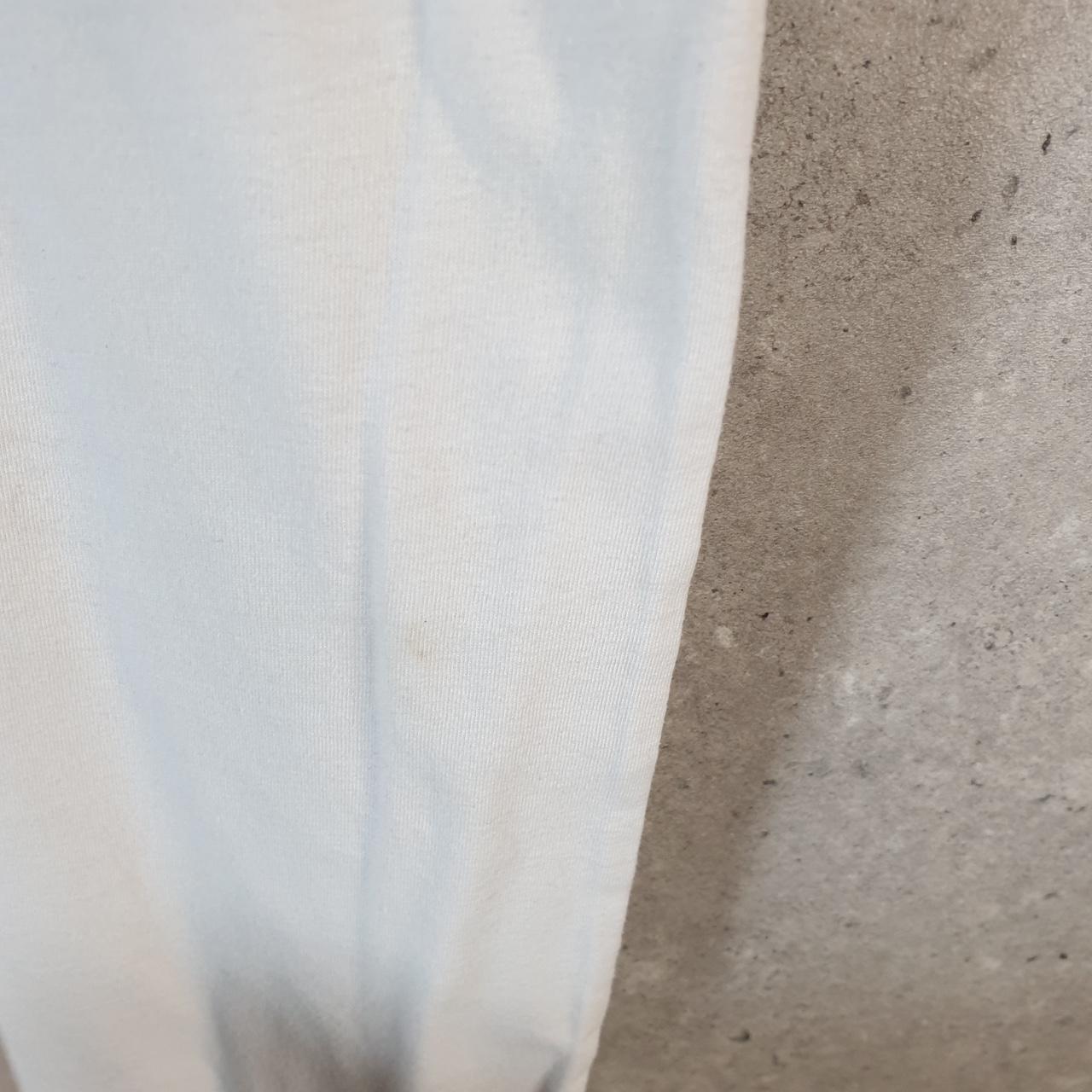 Vintage Puma Spellout T Shirt Womens XL White Sports Logo Athletic