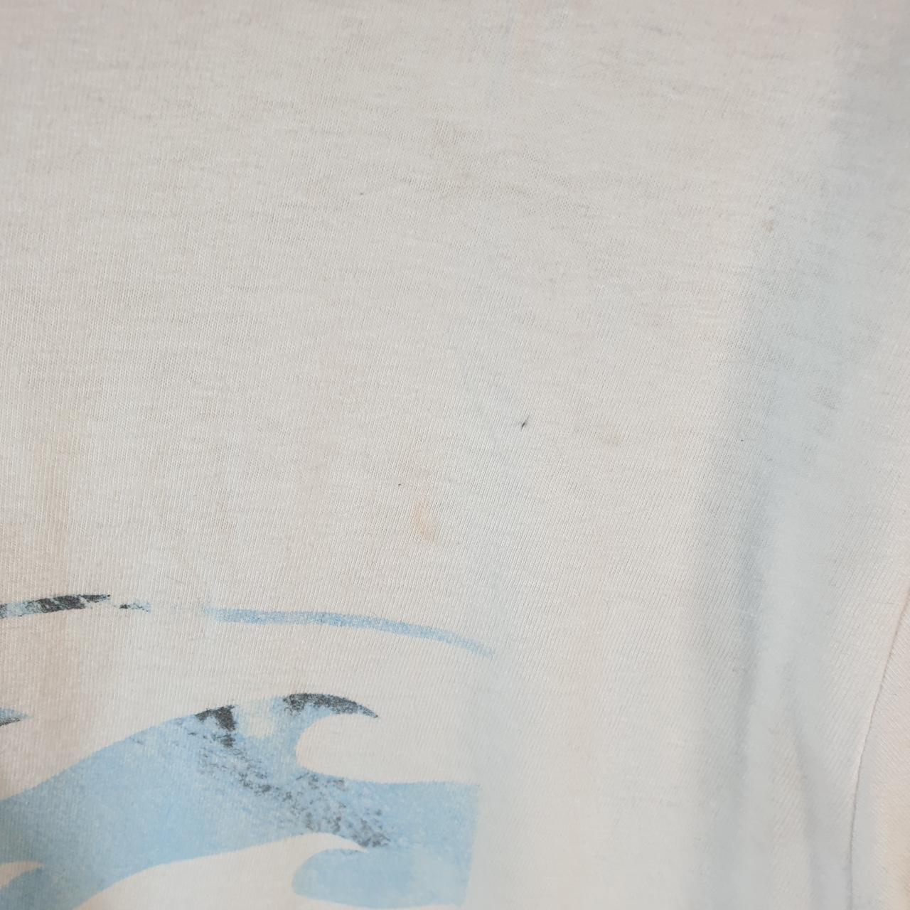 Vintage Billabong Surf Waves T Shirt Men’s XL White Casual Logo Surfing Y2K