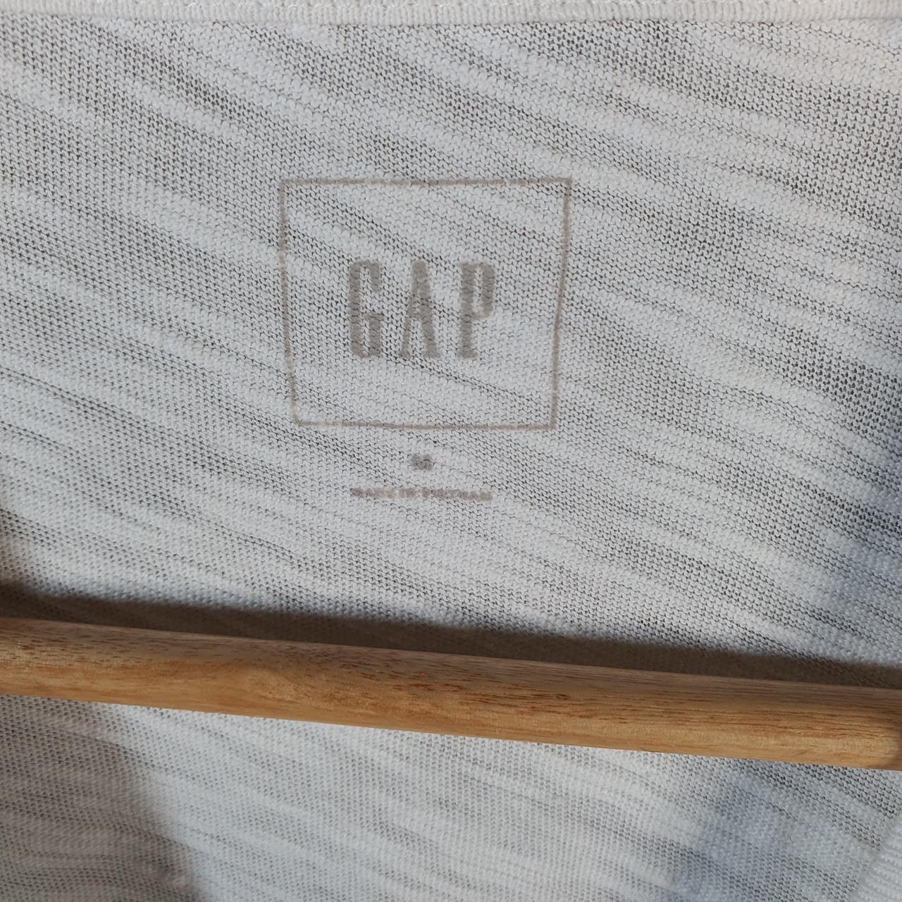 Vintage Gap T Shirt Men’s Medium Grey Standard Fit Casual Blank