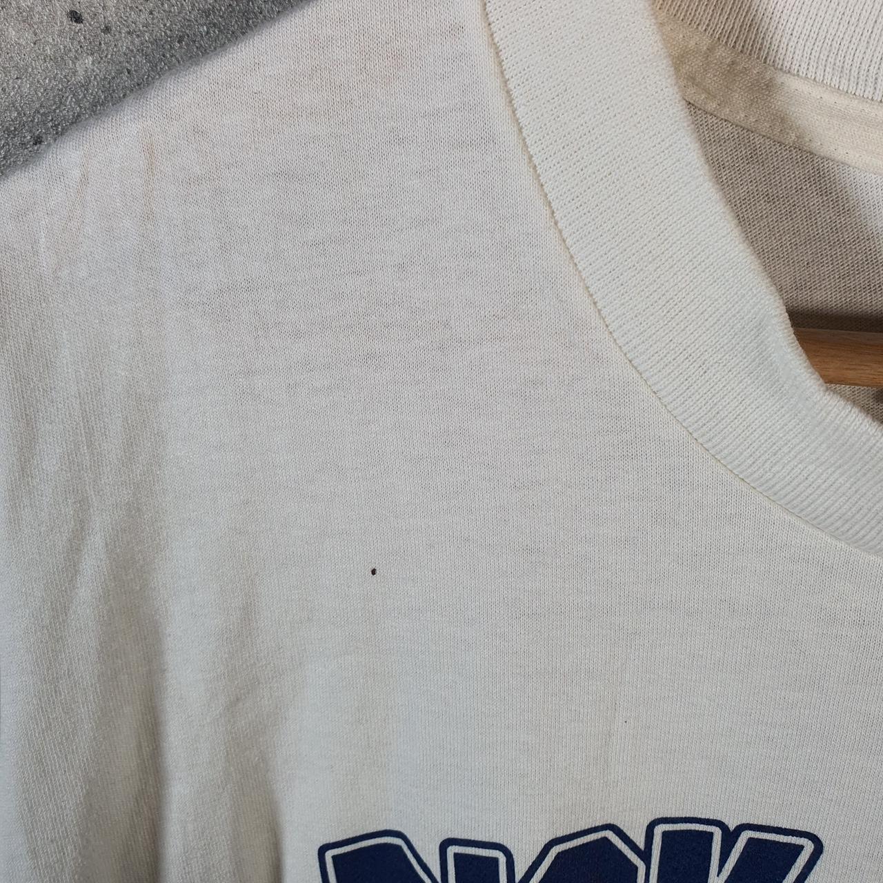 Vintage Nike Football 90s USA Spellout Single Stitch T Shirt Men’s 2XL White Big Fish Vintage