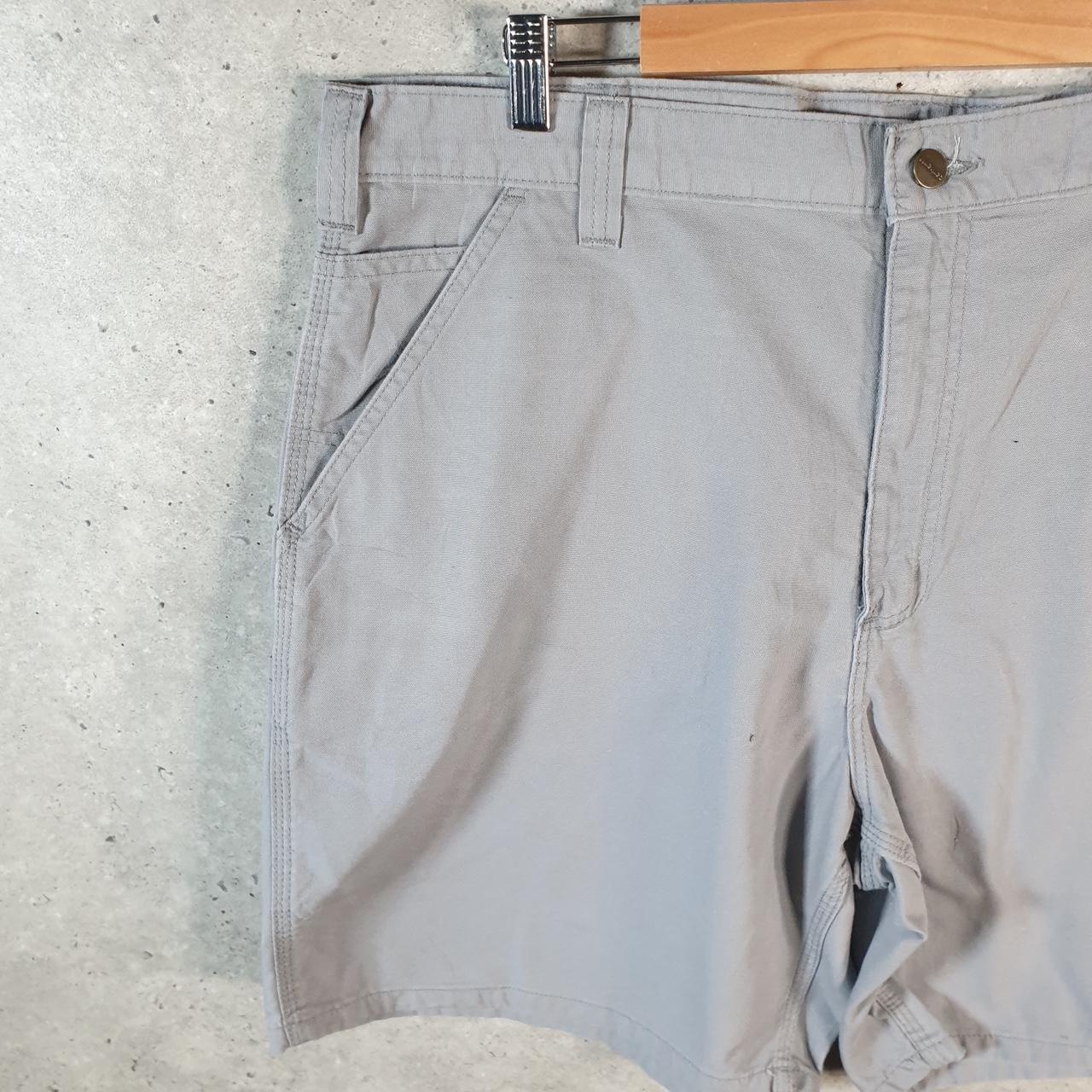 Vintage Carhartt Baggy Carpenter Shorts Jorts Cargo Men’s W40 Grey Original Fit Workwear