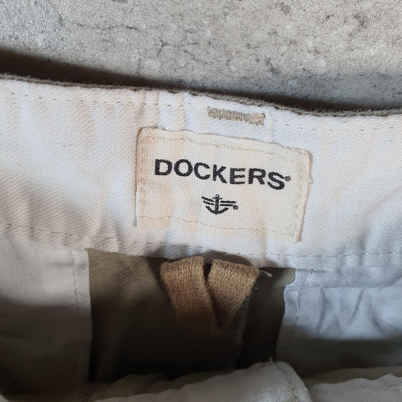 Vintage Dockers Chino Shorts Jorts Cargo Men’s W30 Brown Baggy Cotton