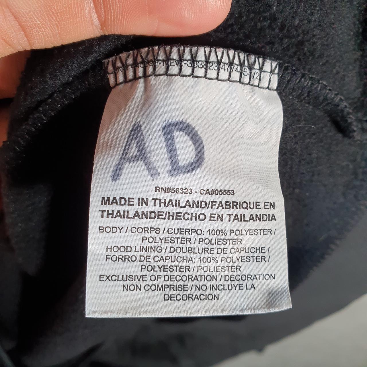 Vintage Nike Dri Fit USA Hoodie Men’s Medium Black Swoosh Y2K Full Zip