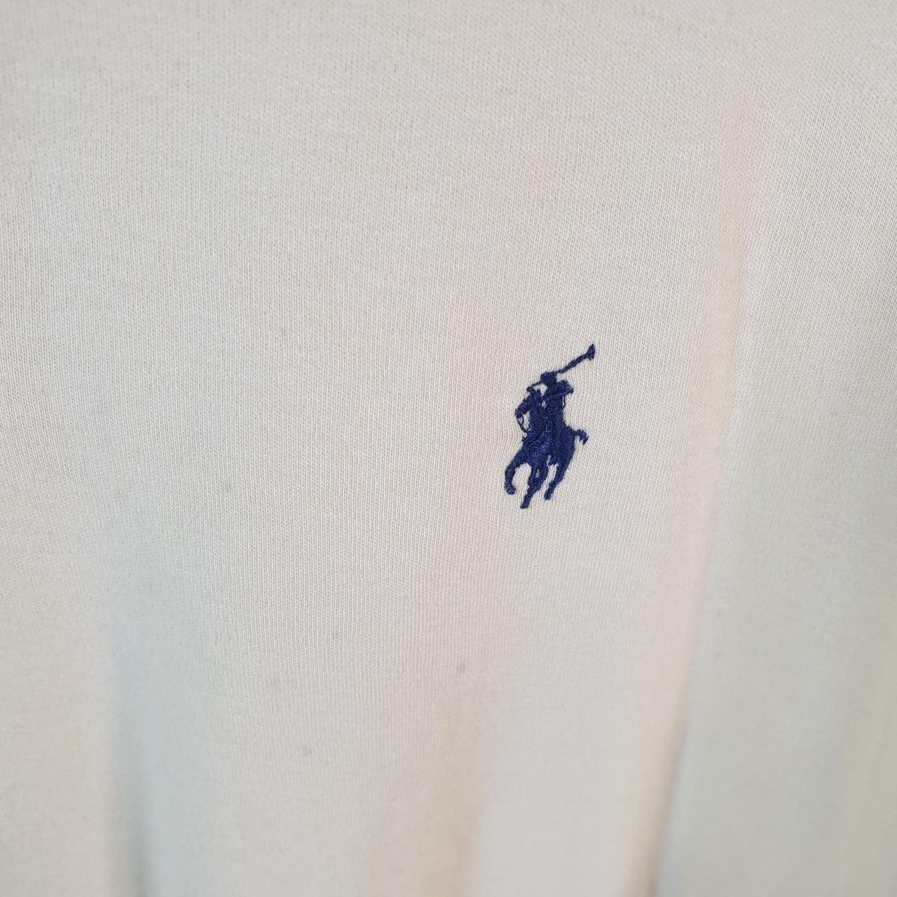 Vintage Ralph Lauren Polo Shirt Men’s Large Yellow Cotton Embroidered Pony