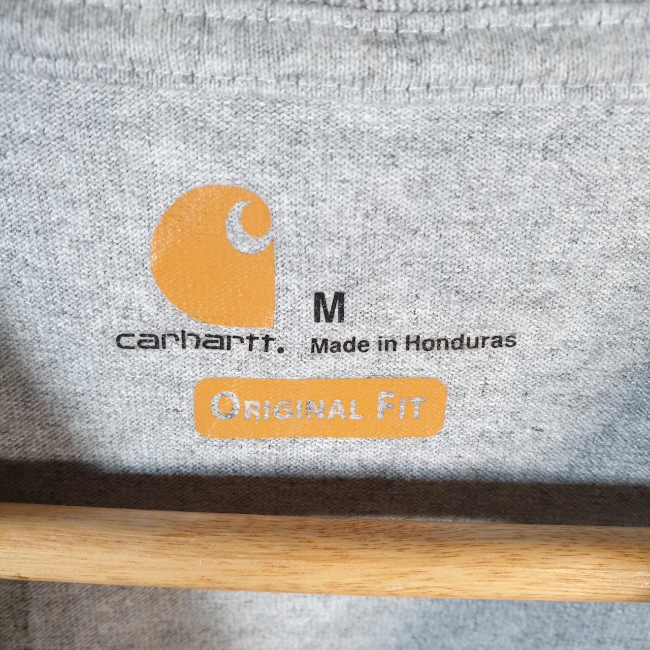 Vintage Carhartt Pocket T Shirt Men’s Medium Grey Workwear Chore Utility Original Fit C9301