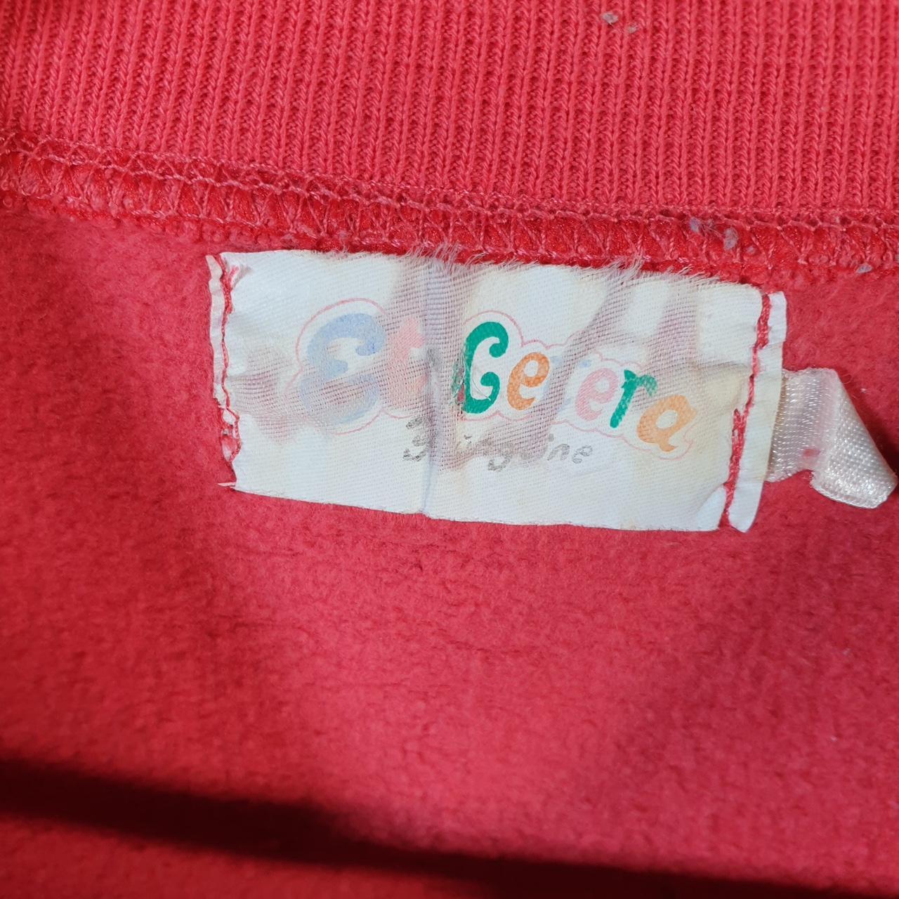 Vintage Just A Little Bit Shy Graphic Sweatshirt Womens Large Red Pullover USA