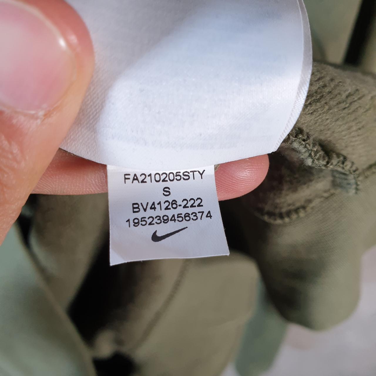 Vintage Nike Club Hoodie Men’s Small Khaki Green Swoosh Y2K Pullover Sweatshirt Logo