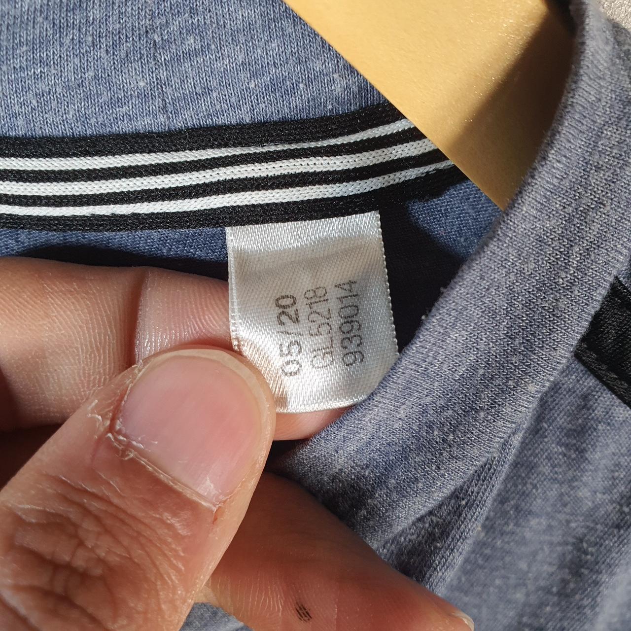 Vintage Adidas Amplifier T Shirt Shirt Men’s XL Grey Three Stripes Logo Athletic C9720