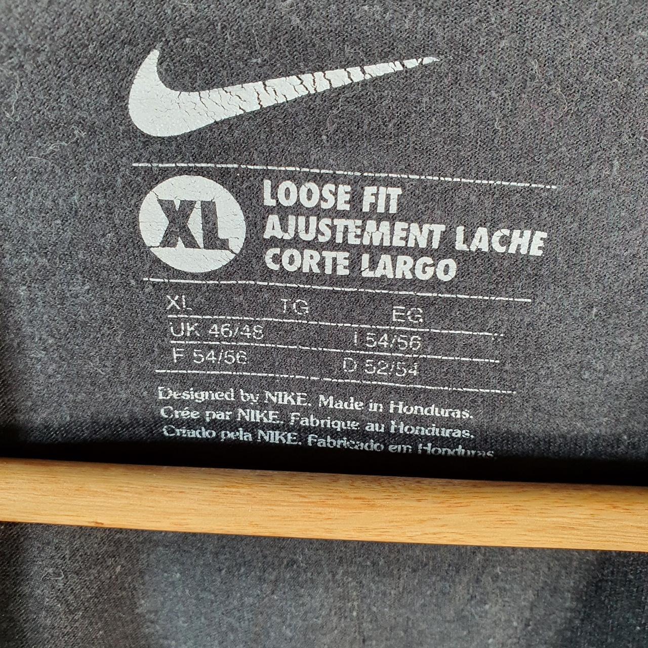 Vintage Nike Spellout Basketball Soldier T Shirt Men’s XL Black Logo Swoosh Athletic