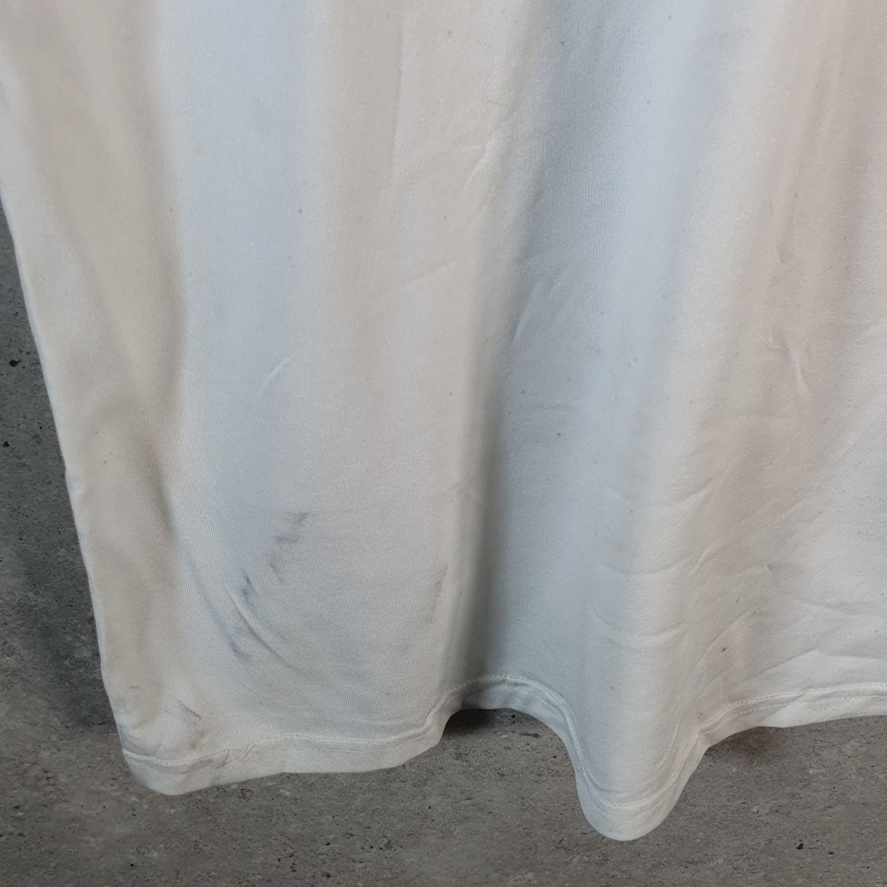 Vintage Nike Fit Dry T Shirt Womens Large White Sports Swoosh Athletic