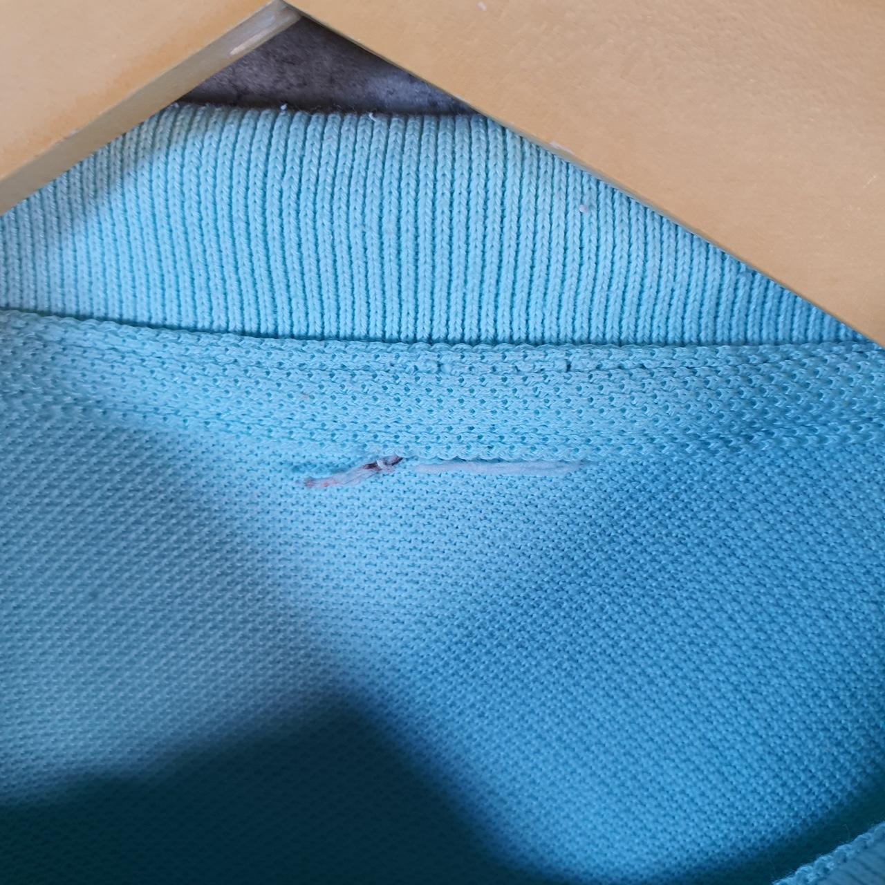 Vintage Lacoste Polo Shirt Men’s Medium Blue Classic Fit Embroidered Logo