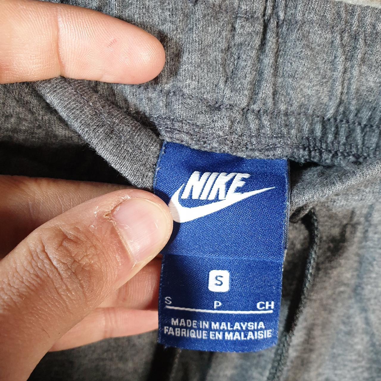 Vintage Nike Club Sweatpant Joggers Mens Small Grey Swoosh Sports Tracksuit 5
