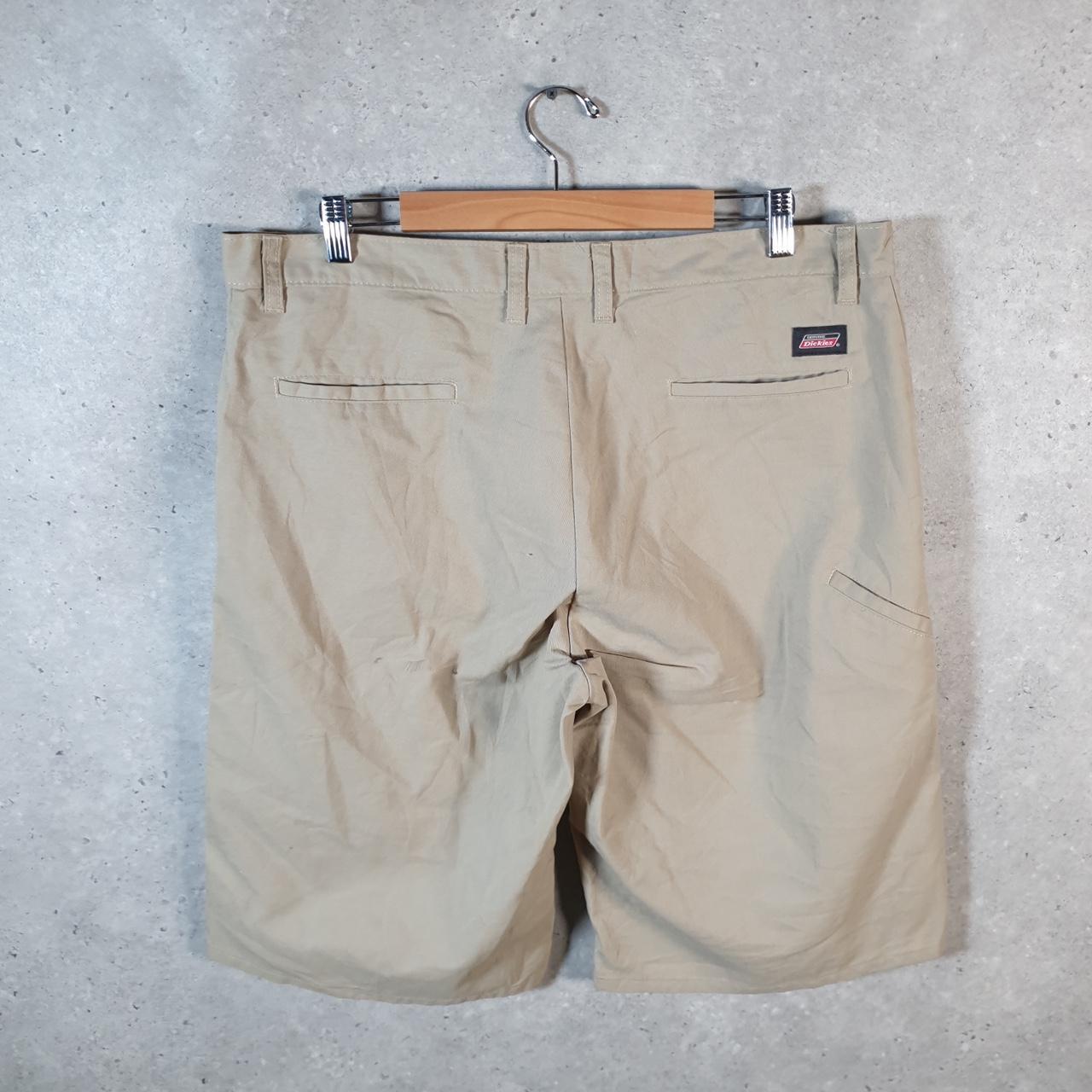Vintage Dickies Baggy Chino Shorts Jorts Cargo Mens W38 Brown Loose Fit