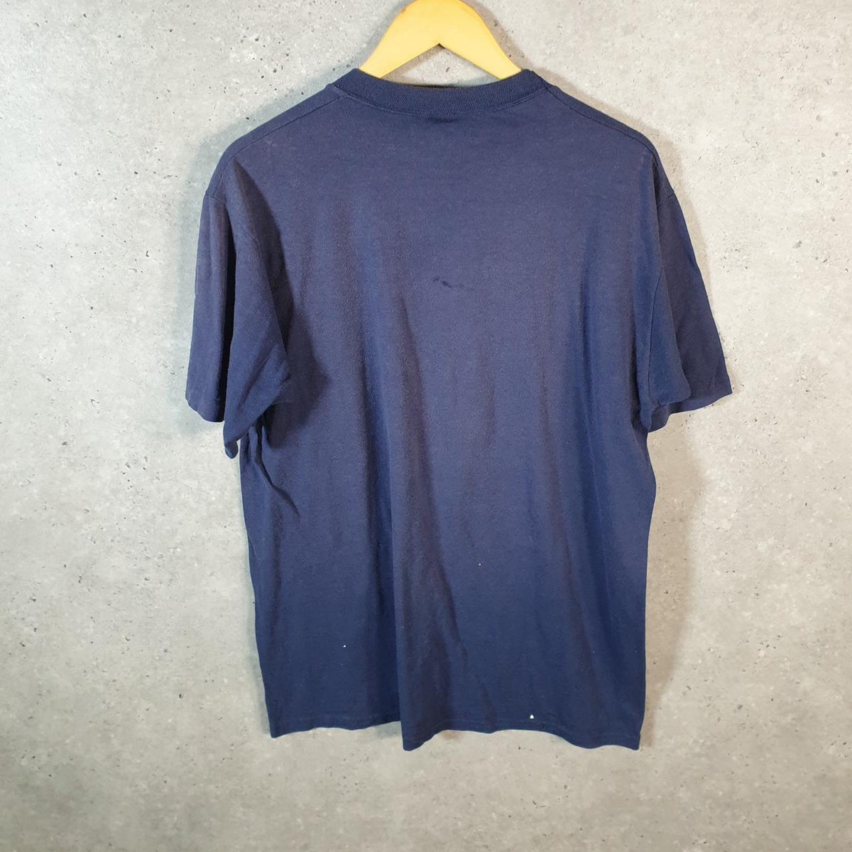 Vintage Penn States USA 90s Single Stitch T Shirt Men’s Medium Navy Blue C8931
