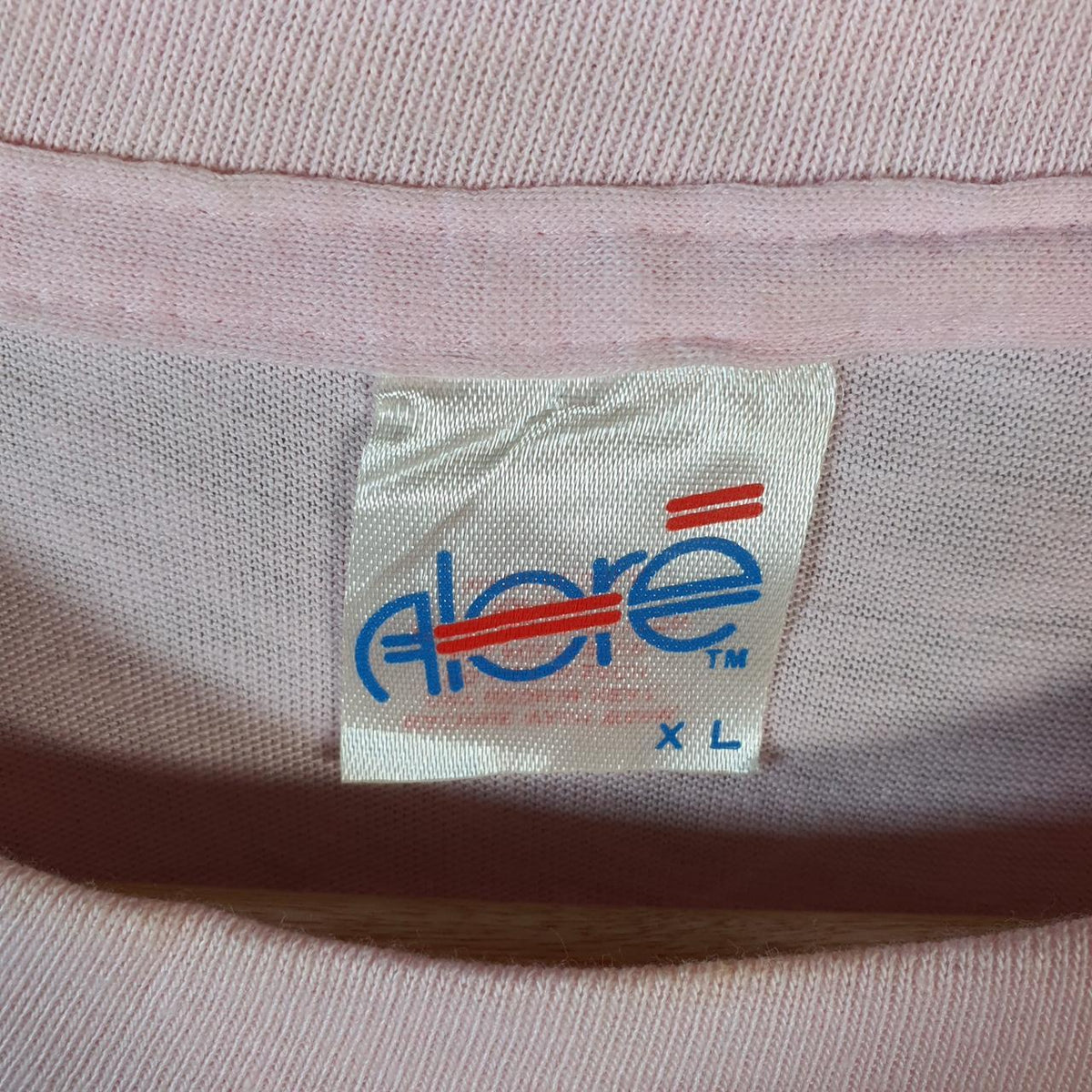 Vintage Alore Flowers Plants 90s Graphic USA Single Stitch T Shirt Men’s XL Pink