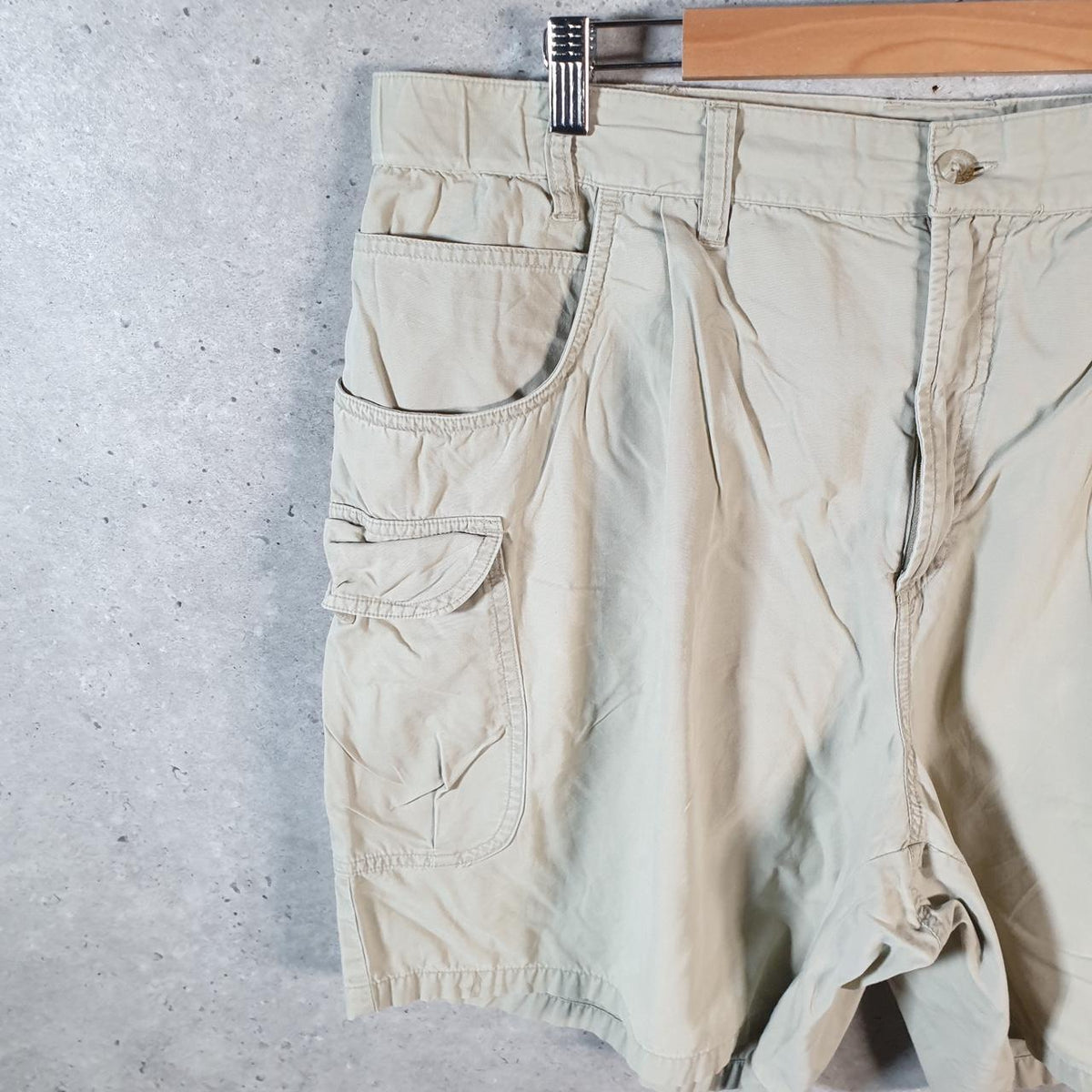 Vintage Columbia Carpenter Shorts Jorts Cargo Men’s W40 Brown Athletic Hiking Baggy