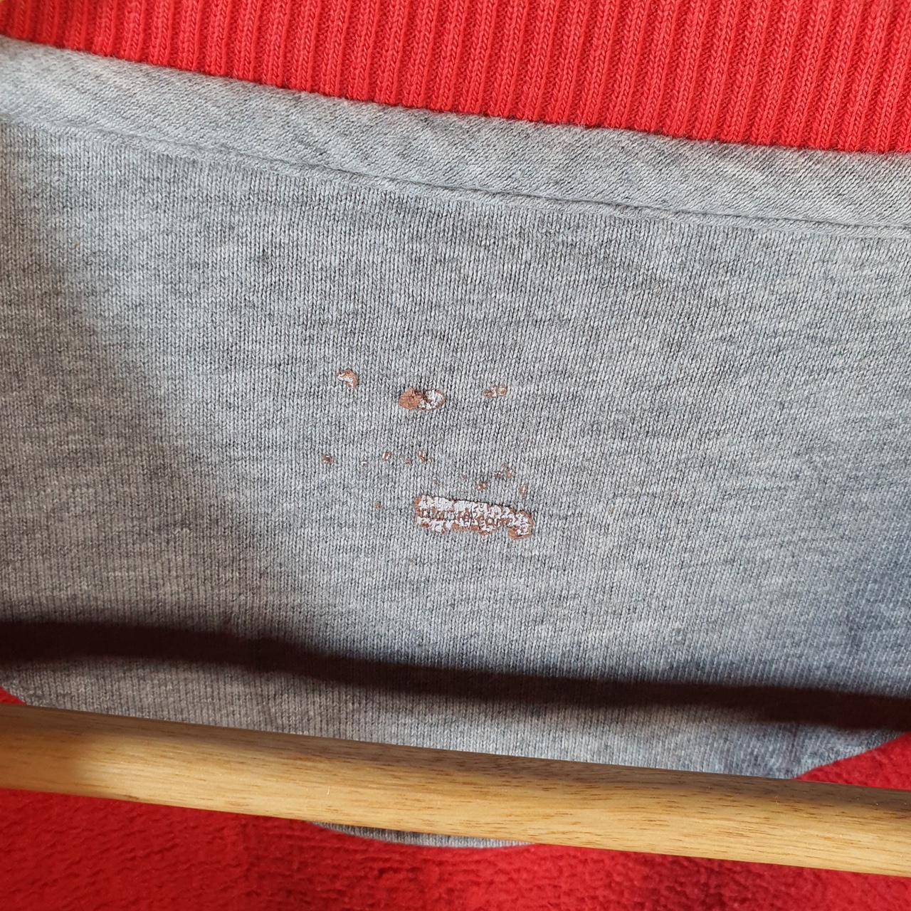 Vintage Nike Sweatshirt Mens Medium Red Single Swoosh Y2K Pullover Embroidered Logo