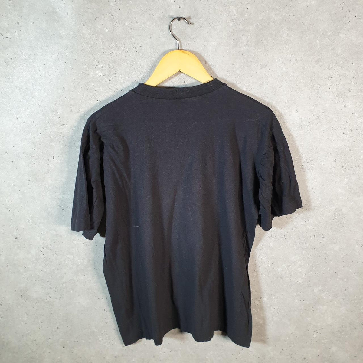 Vintage Chinese Dragon Graphic 90s USA Single Stitch T Shirt Men’s Small Black C9630
