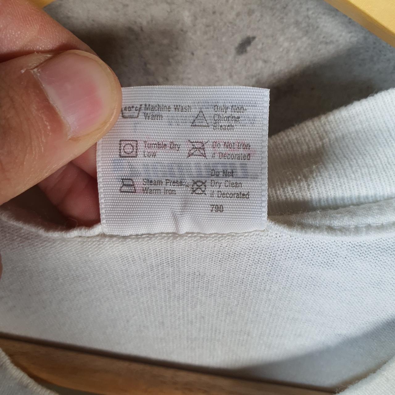 Vintage Stedman Jackson Pawlock 90s USA Single Stitch T Shirt Men’s Large White