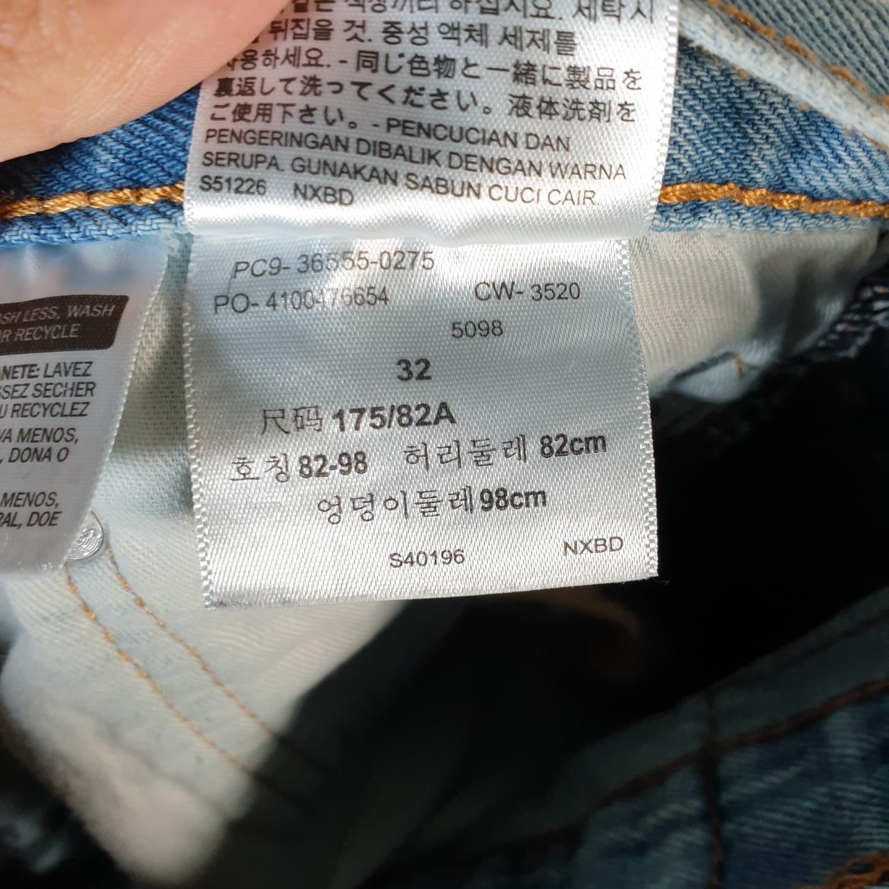 Vintage Levi’s 511 Baggy Shorts Jorts Cargo Mens W32 Blue Relaxed Denim