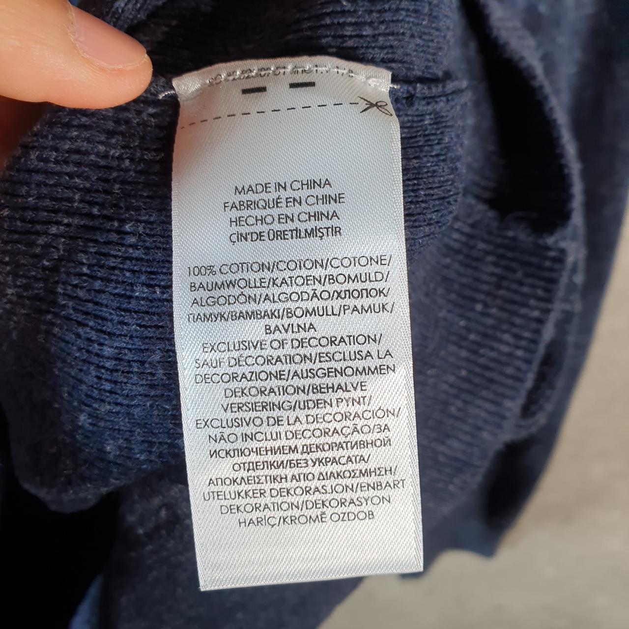 Vintage Ralph Lauren Polo Heavyweight Sweatshirt Men’s Small Blue Pullover Pony C8857