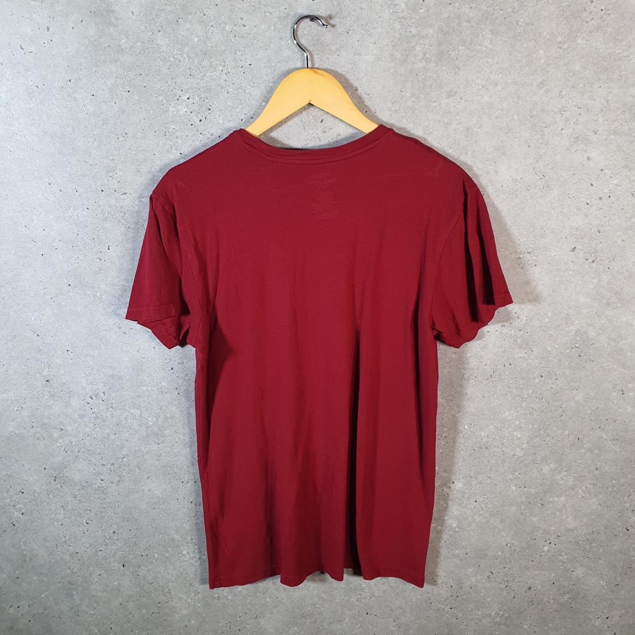 Vintage Ralph Lauren Polo T Shirt Men’s Medium Red Embroidered Pony Classic Fit C9118