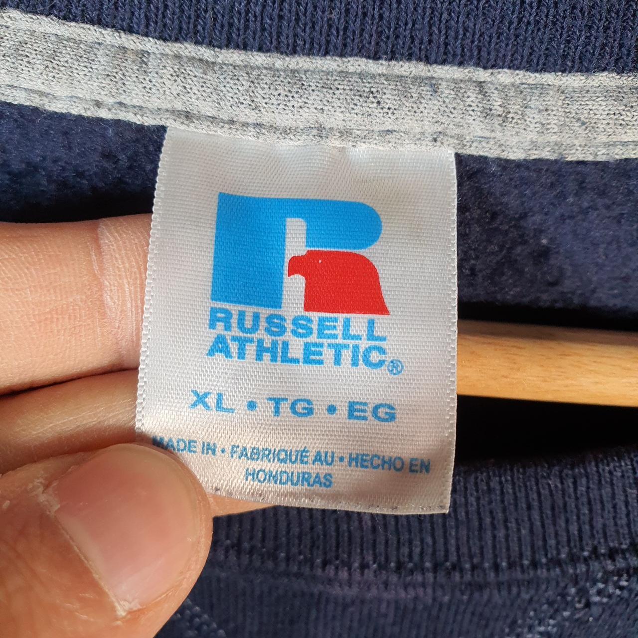 Vintage Russell Athletic Better Together Blank Sweatshirt Men’s XL Navy Blue Pullover