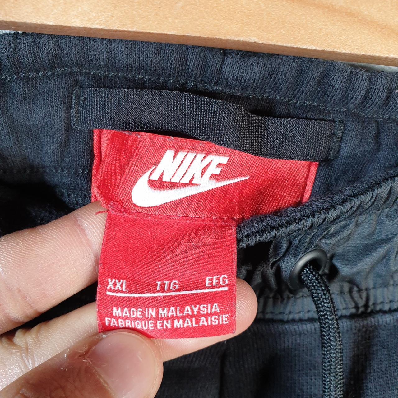 Vintage Nike Club Sweatpant Joggers Mens 2XL Black Swoosh Sports Tracksuit Big Fish Vintage