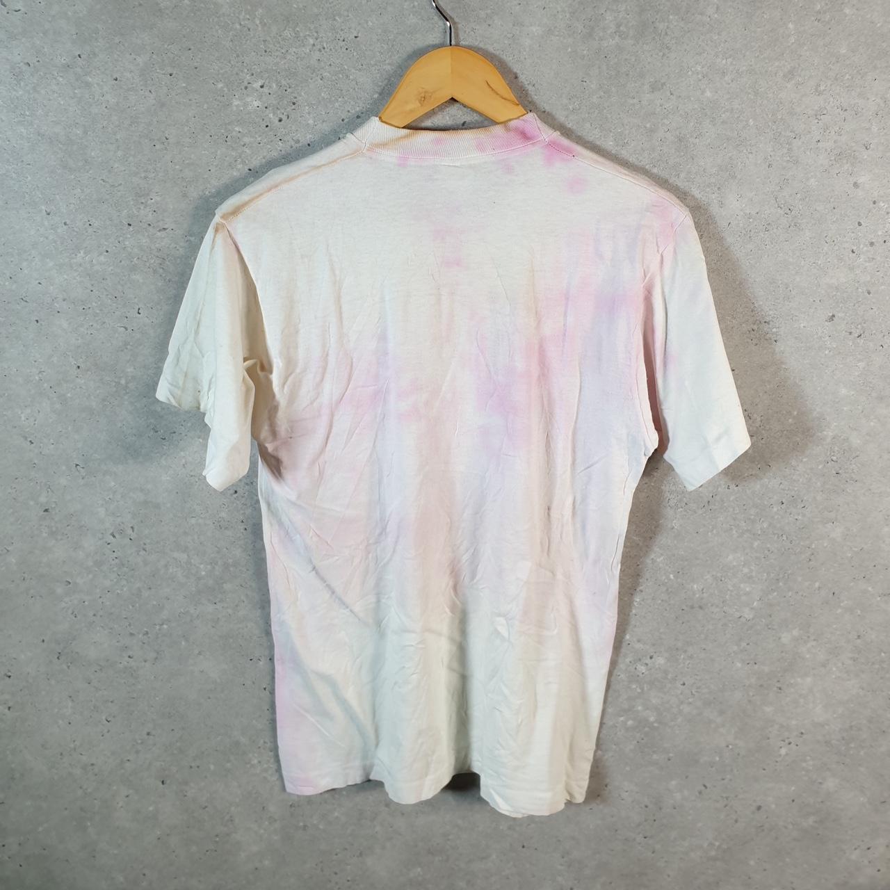 Vintage Fruit of the Loom Purdue University 90s USA Single Stitch T Shirt Men’s Medium Pink C8399