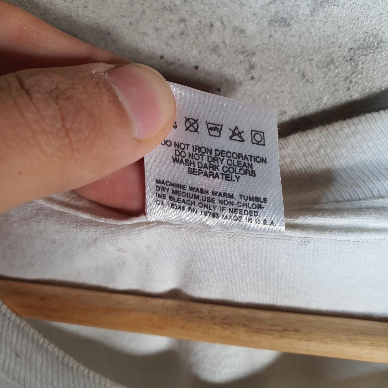 Vintage Fruit Of The Loom Omaha 90s USA Single Stitch T Shirt Men’s XL White