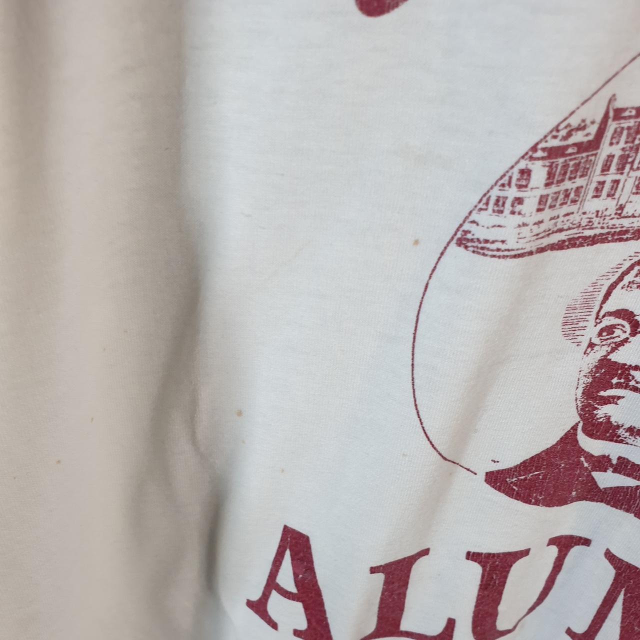 Vintage Oneita Power Alabama Uni Alumni 90s USA Single Stitch T Shirt Men’s XL White