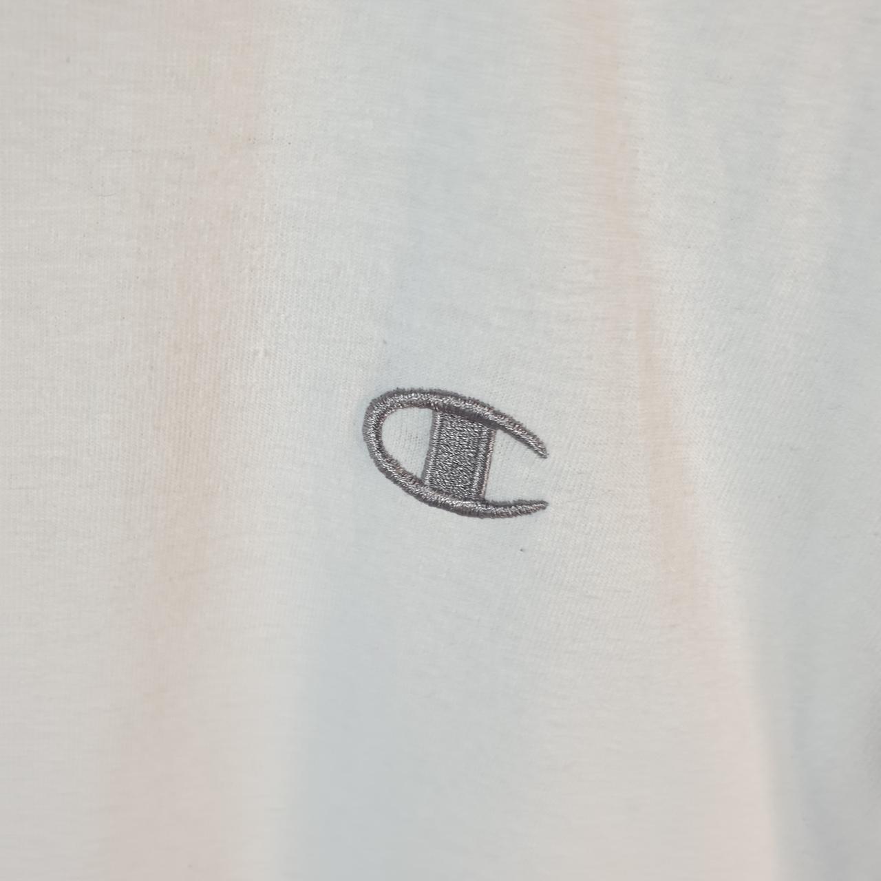 Vintage Champion Blank T Shirt Men’s 2XL White USA Athletic