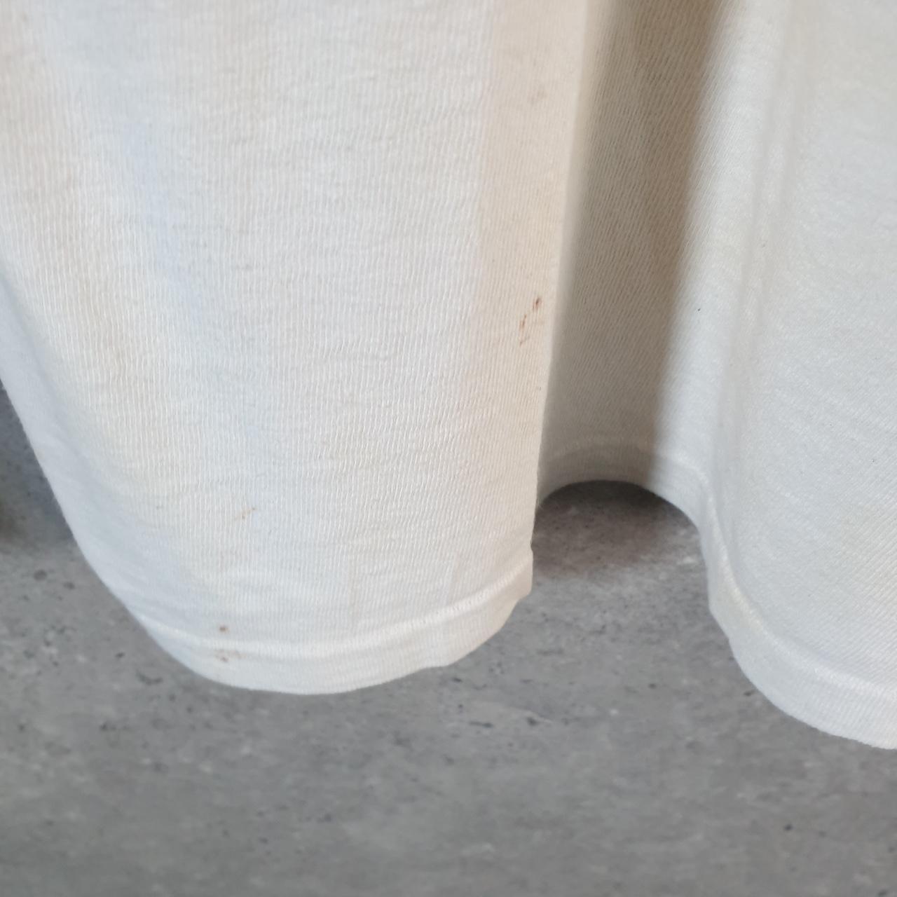 Vintage Champion James Maddison University Hooodie 90s USA Single Stitch T Shirt Womens Medium White