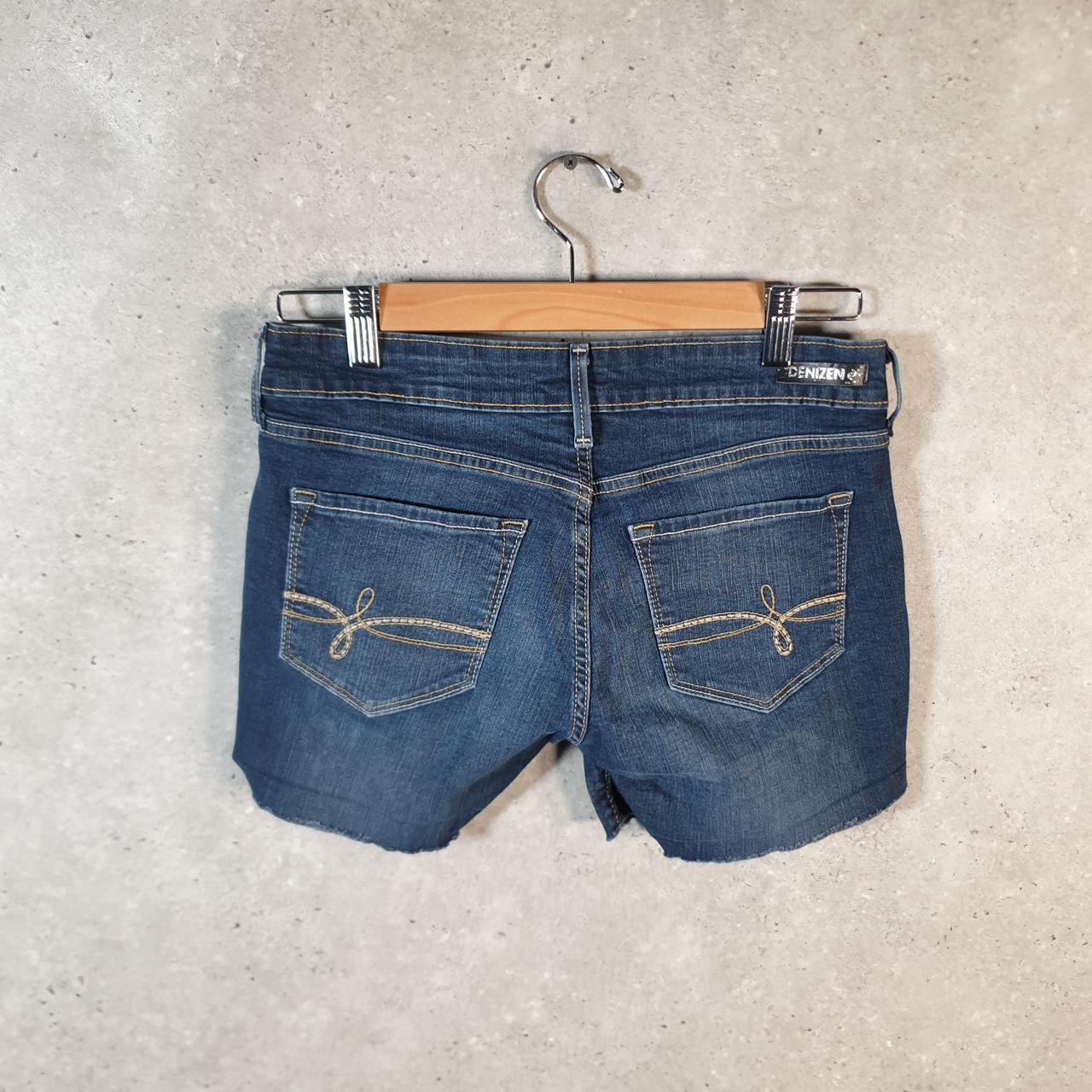 Vintage Levi’s Cut Off Baggy Shorts Jorts Cargo Womens W27 Blue Relaxed Denim