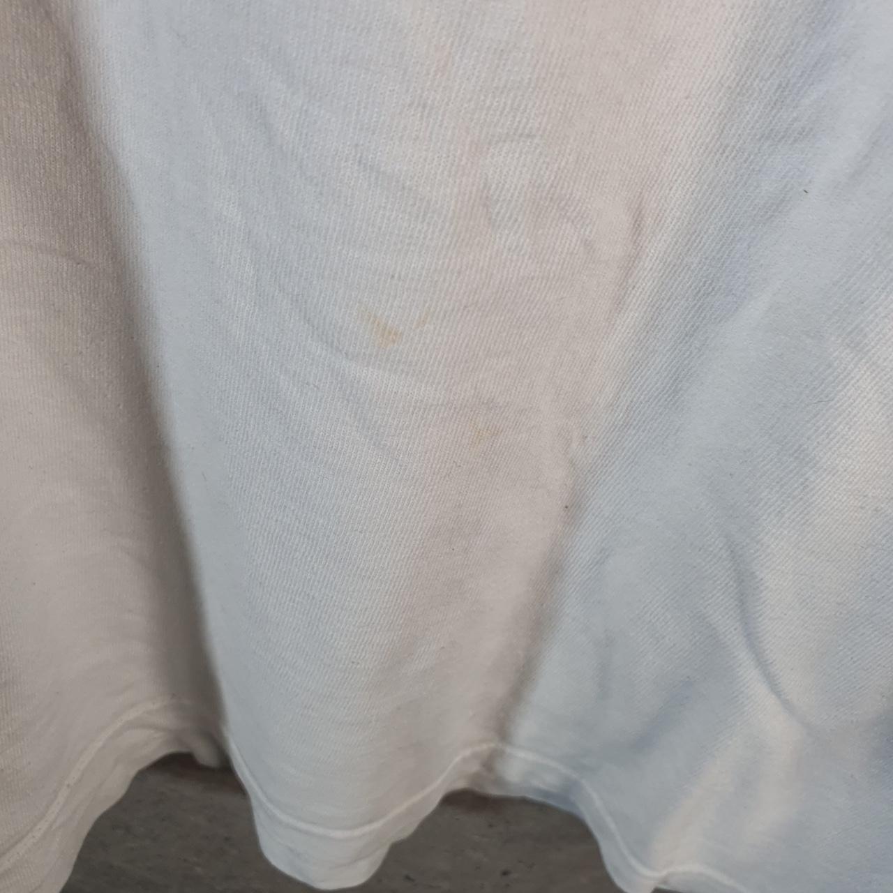 Vintage Adidas T Shirt Men’s XL White Three Stripes Logo Athletic