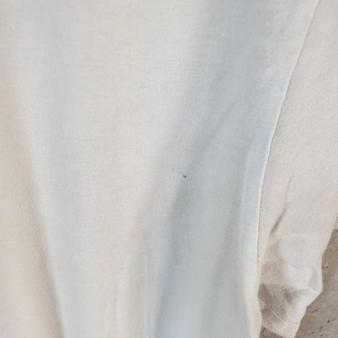 Vintage Calvin Klein Spellout Blank T Shirt Men’s Medium White Casual Sports