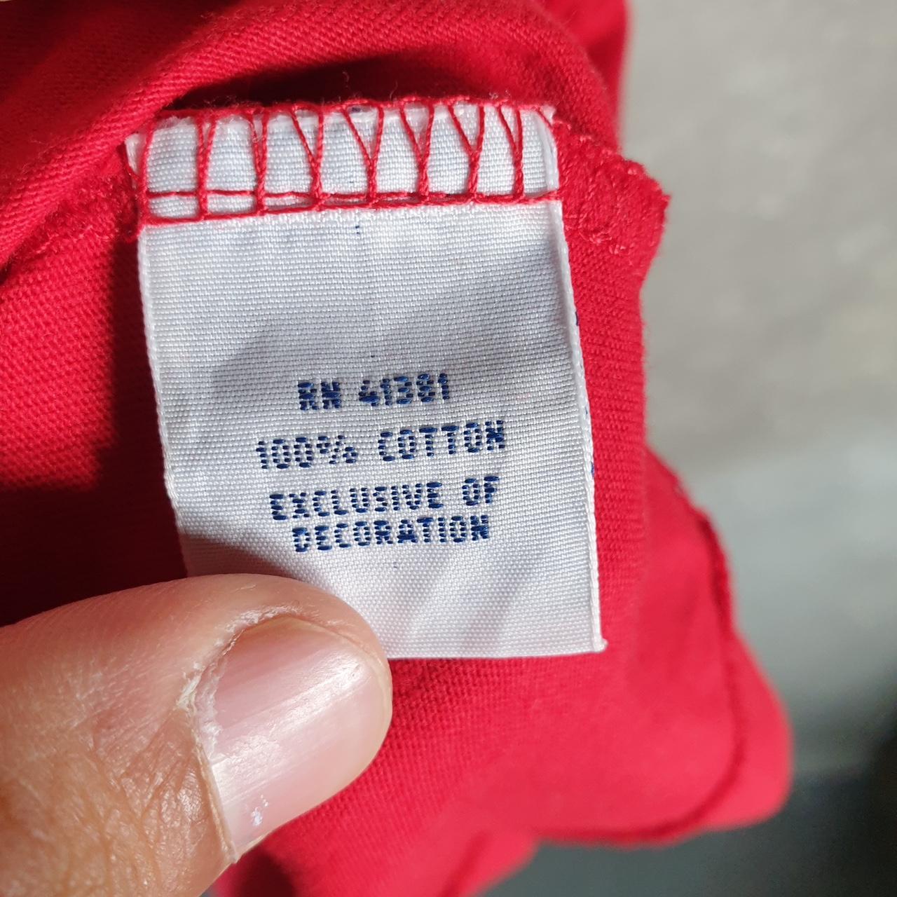 Vintage Ralph Lauren Polo T Shirt Men’s Large Red Embroidered Pony Classic Fit C9160