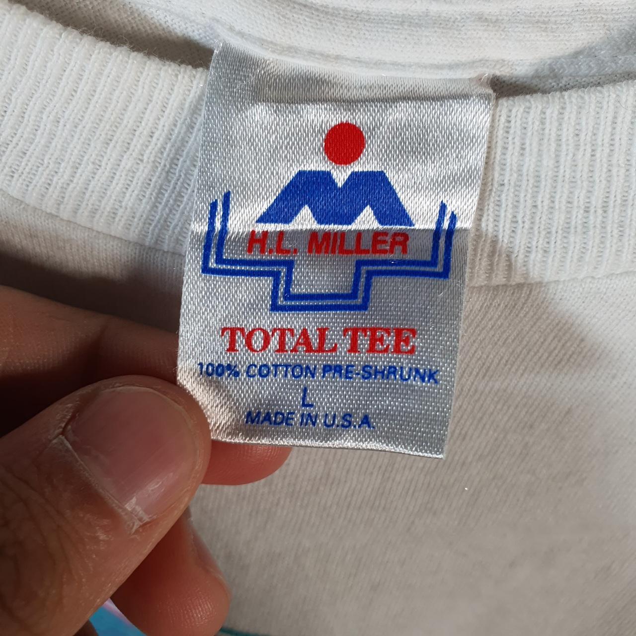 Vintage HL Miller 1993 Ghost Way Tony Hillerman USA Single Stitch T Shirt Men’s Large White