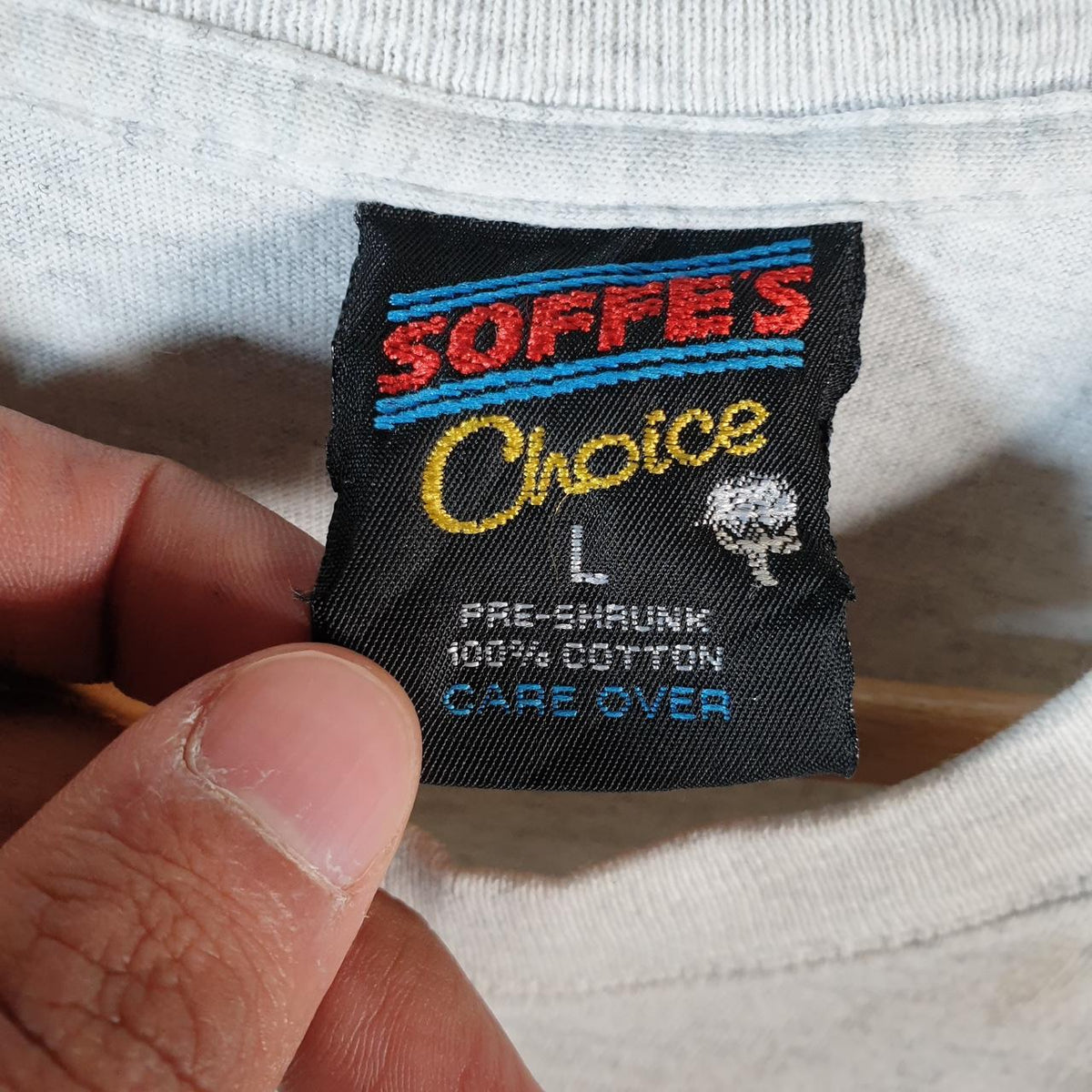 Vintage Soffes Air Force 50th Anniversary 90s USA Single Stitch T Shirt Men’s Large Grey