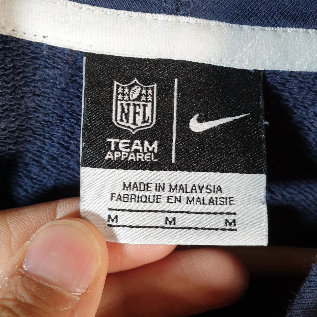 Vintage NFL Nike Seattle Seahawks Hoodie Womens Medium Blue Pullover USA Pro Sport